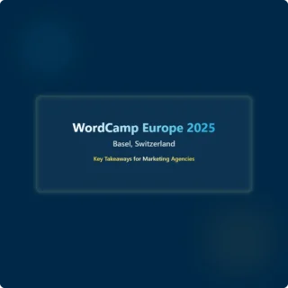 WordCamp Europe 2025 event in Basel Switzerland.