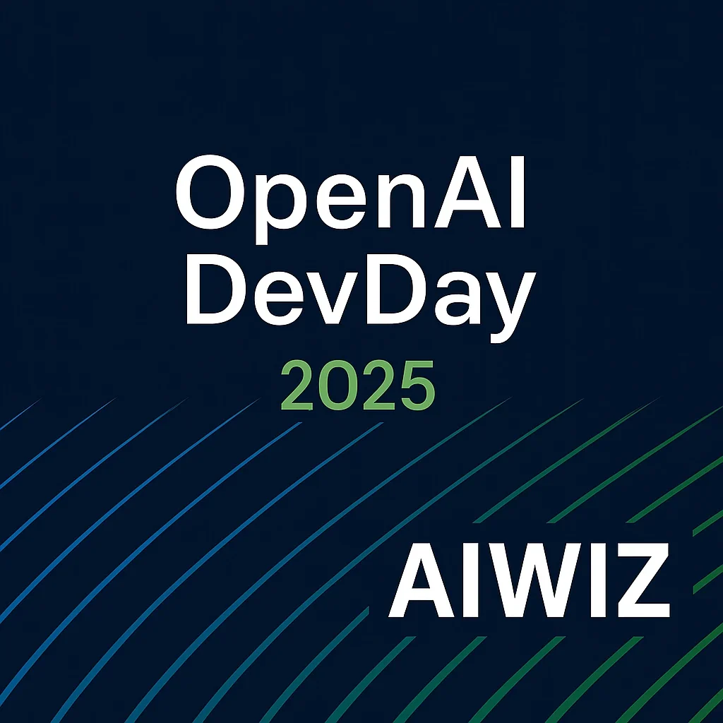 OpenAI DevDay 2025 event recap, featuring the conference name and year, summarising ChatGPT platform announcements including Apps SDK, AgentKit, Codex, GPT-5 Pro, and Sora 2 for digital marketing agencies